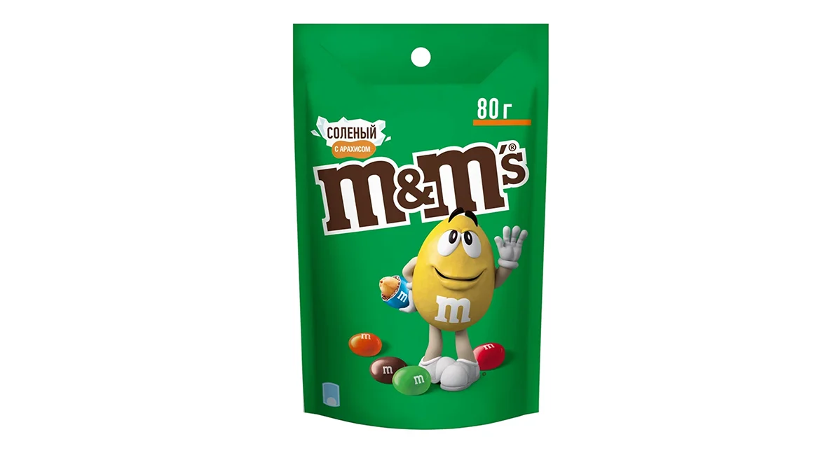 M&M's солёный с арахисом